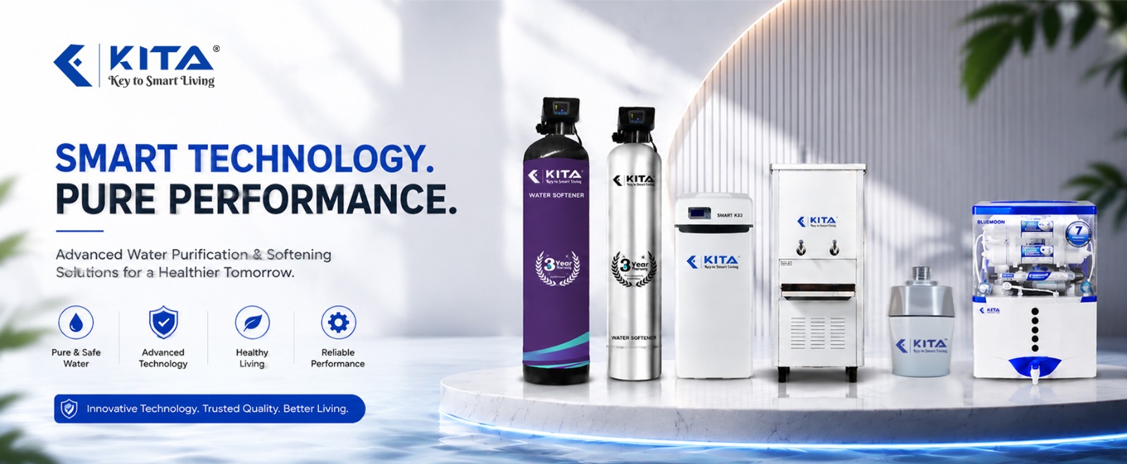 KITA - Smart Technology, Pure Performance. Advanced Water Purification & Softening Solutions for a Healthier Tomorrow.